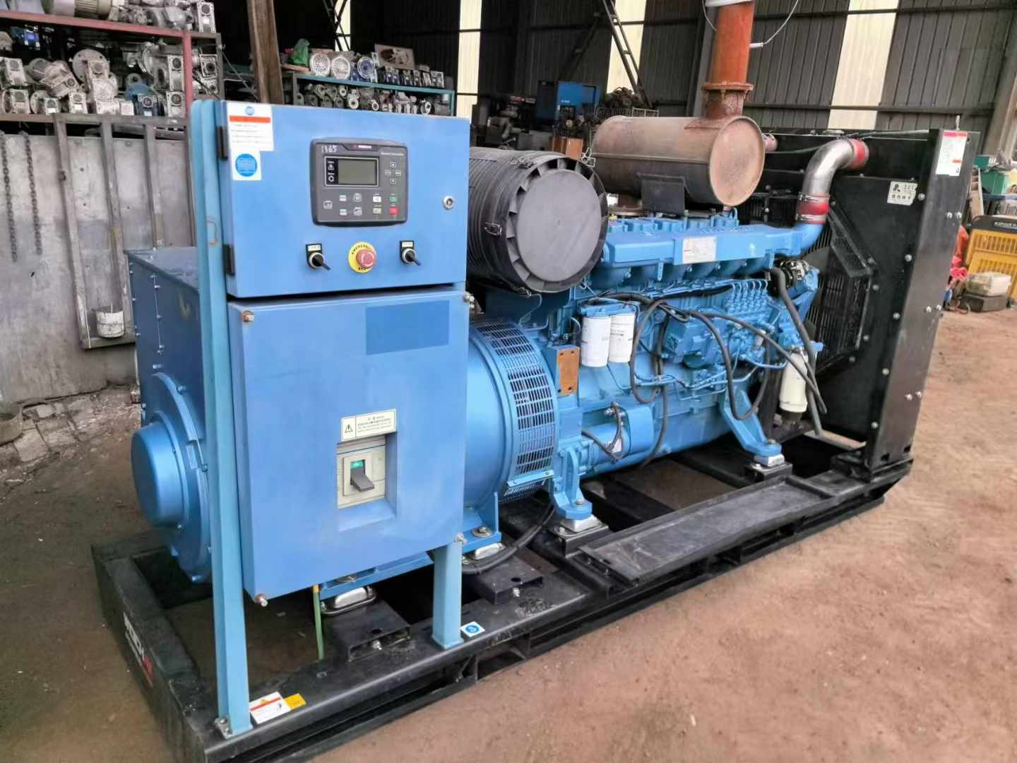 铁锋500kW 柴油发电机组可带动设备功率的计算公式是什么？